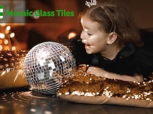 Selbstklebende Mosaikfliesen Quadrat Glasspiegel Mosaik Fliesen