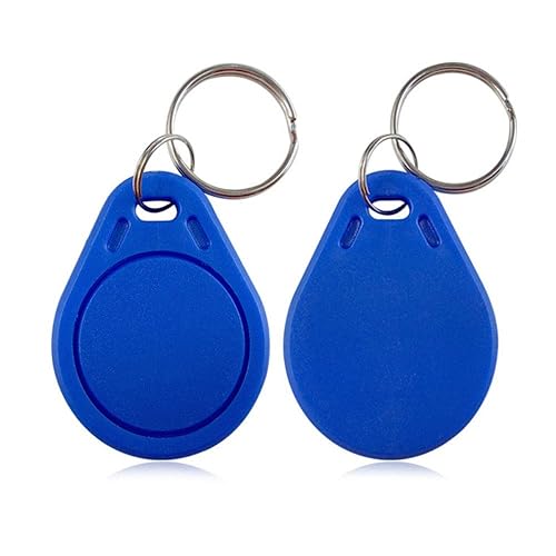 YAVIS Nähe 13.56MHz RFID Chips UID Changeable/veränderbare Keyfobs mit Transponder Token Tag MF 1k NFC-Tag wiederbeschreibbare Schlüsselanhänger beschreibbare Zutrittskontrolle Kopieren Karte (50) - Cheap-Us