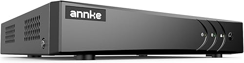 ANNKE 8 Kanal 3K Lite DVR Recorder H.265+ Überwachungssystem DVR Recorder für Analog/AHD/TVI/IP CCTV Kamera, Intelligente Person- und Fahrzeugerkennung, E-Mail-Benachrichtigung, 2TB Festplatte - Cheap-Us