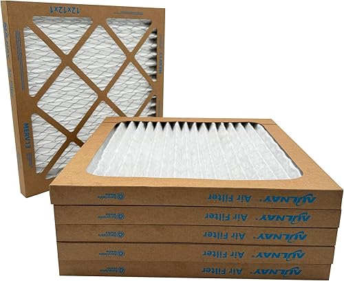 Furnace AC Luftfilter MERV 13, 30,5 x 30,5 x 2,5 cm, plissierter Luftfilter für HVAC-System (6 Stück) - Cheap-Us