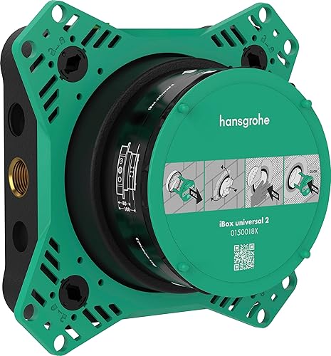 hansgrohe iBox universal 2 - Grundkörper für alle hansgrohe Brausen-, Wannen- und Thermostat-Fertigsets (Unterputz-Installation) ab 2023 - Cheap-Us