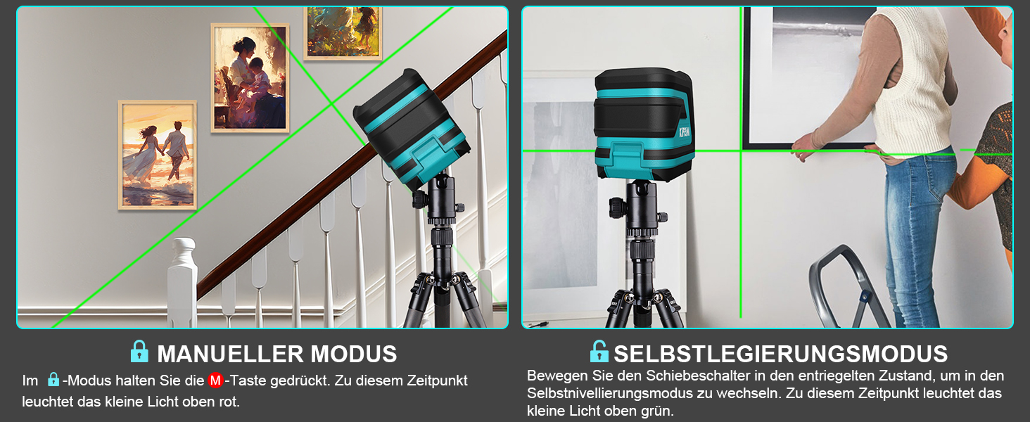 Kreuzlinienlaser