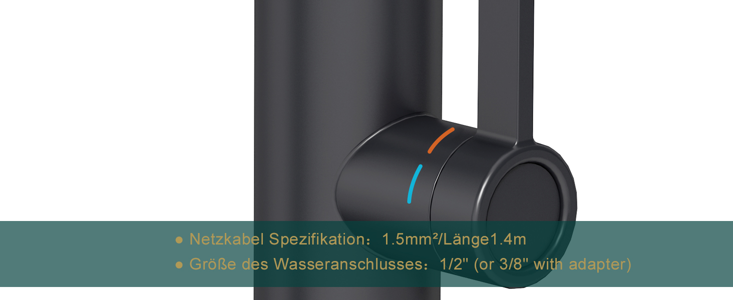 wasserhahn mit durchlauferhitzer