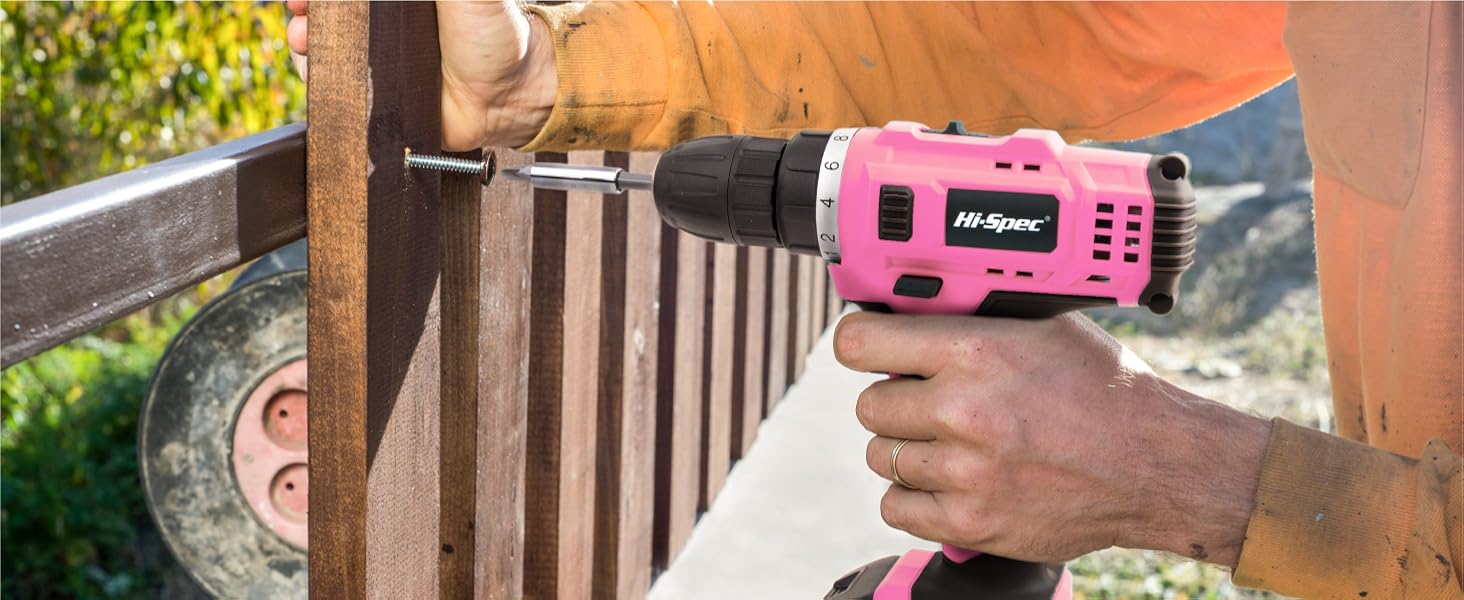 pinker akkuschrauber bohrmaschine rosa akkubohrer und schrauber werkzeugset akkubohrerset