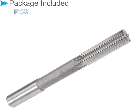 CoCud Aufbohrer, 19 mm Schneiddurchmesser H7, Hochgeschwindigkeitsstahl Rundschäfte Reibahle - (Anwendungen: für Aluminium, Eisen, Kupfer, Kunststoff, Holz) - Cheap-Us