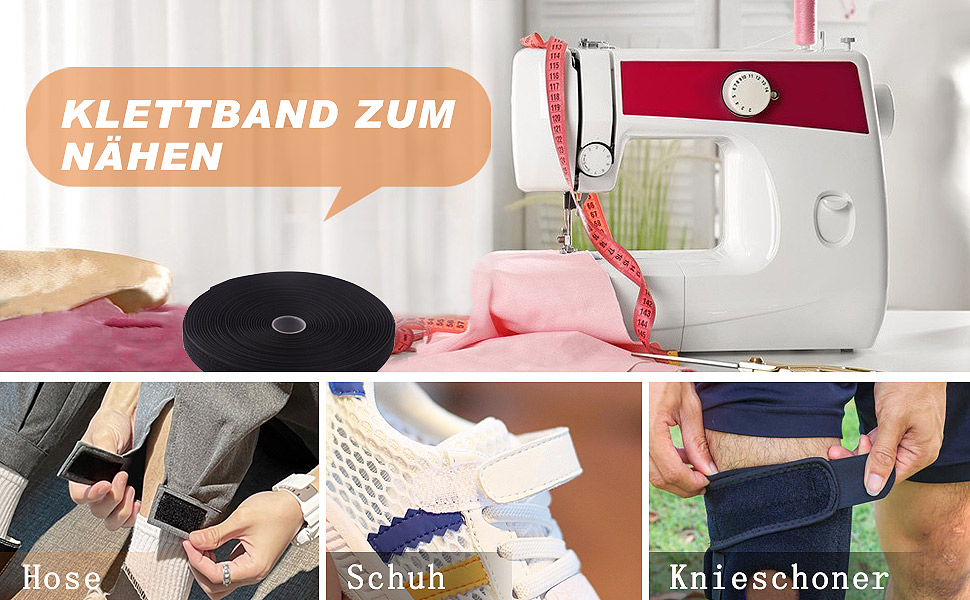 klettband zum nähen