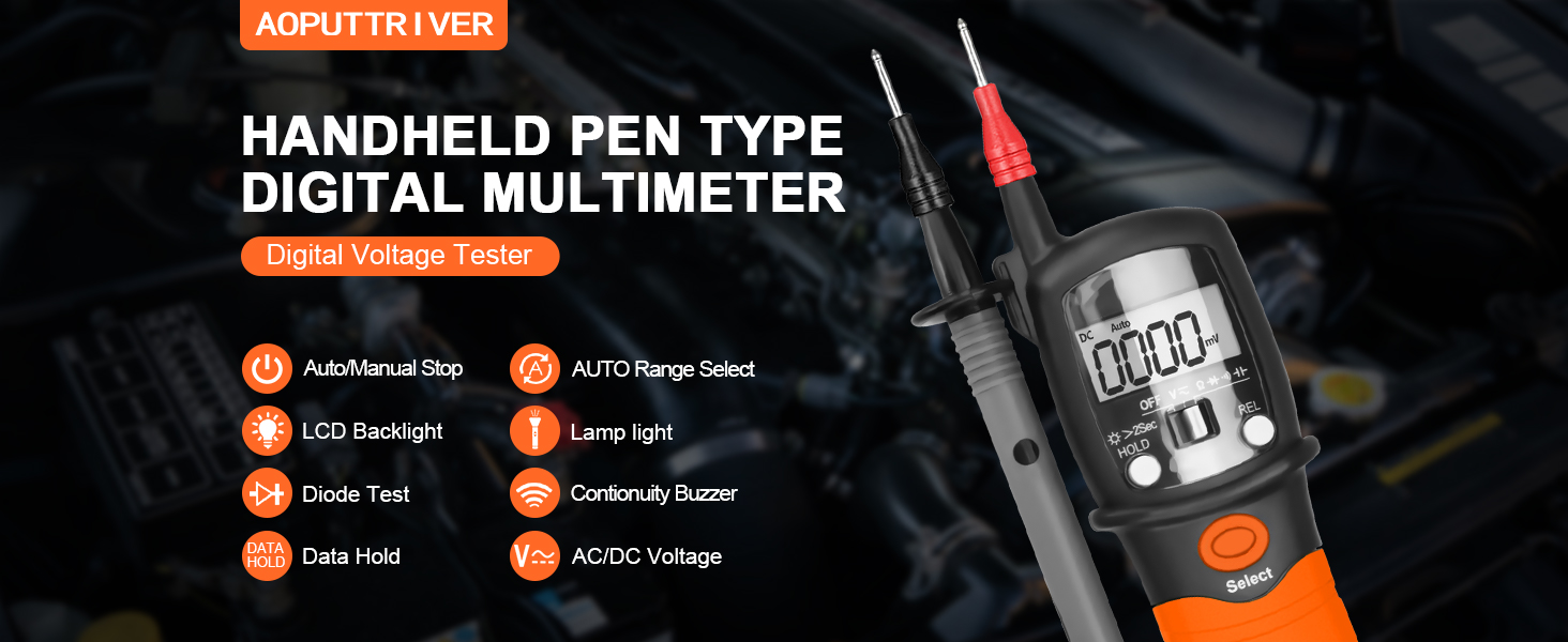 Digital Pen Multimeter Durchgangsprüfer Multimeter Voltmeter