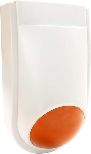 SCS SENTINEL SAL0058 Dummy Alarm Sirene imaginären Box House-Außen Haus Sirenenalarm fiktiv Sirene-SAL0058, Orange, 6,8 cm - Cheap-Us