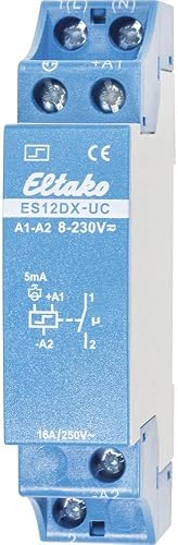 Eltako Stromstoß-Schalter Hutschiene ES12DX-UC 1 Schließer 230 V/DC, 230 V/AC 16 A 2000 W 1 St. - Cheap-Us