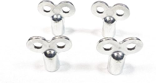 RV-Parts 4X Entlüftungsschlüssel Universal alle Heizkörper Schlüssel zum Entlüften Lüften Aller Heizungen Radiator Key Entlüfter Heizung - Cheap-Us