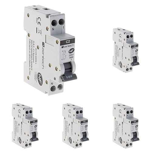 Disjoncteur PH/N - 2A NF pour cumulus et chauffe-eau - Cheap-Us