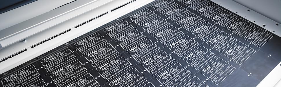 Lasergravur in TROTEC Qualität