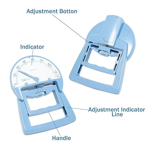 GIMA - Handkraftmesser zur Messung der Muskelkraft in den Händen, aus Kunststof, Kapazität 75 kg - Cheap-Us