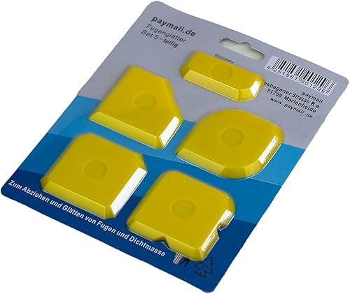 Fugenglätter Set 5-tlg - Fugenabzieher Set für Silikon und Acryl - Cheap-Us