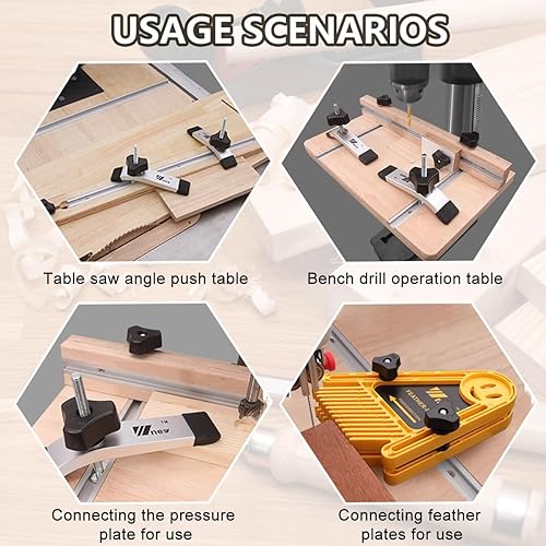 2 Stück T Nut Gleitschiene M8/M6, 400mm T Track, T-Slot Track Gehrungsschiene Set, Shraubendreher Alu Schiene für Holzbearbeitung Werkzeug, Holzfrästisch - Cheap-Us