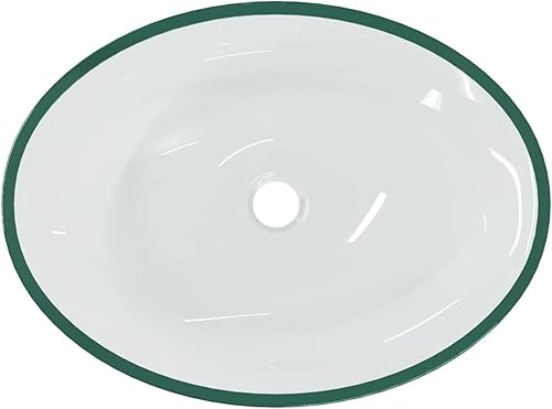 ShGaxin Waschbecken Glas 50x37x14 cm Transparent, Aufsatzwaschbecken, Bathroom Sink, Waschtisch, Aufsatzbecken, Ablaufgarnitur - 345237 - Cheap-Us