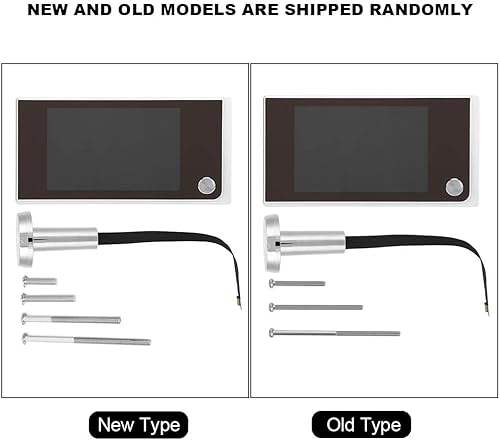 LetCart Elektronischer Türspion, 3,5 Zoll LCD Tür elektronische Guckloch Kamera 120-Grad-Digital-Türklingel Low Power Türspion für Zuhause Büro, Ohne Nachtsicht - Cheap-Us