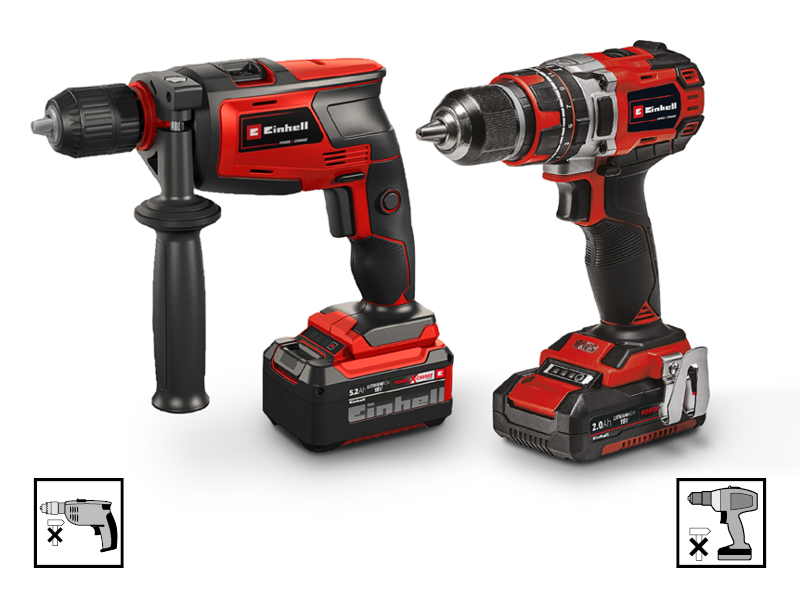 Einhell Markenunabhängig für Akkuschrauber und Bohrmaschinen