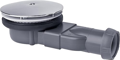Wirquin 30720138 Duschabfluss, extra flach D90 - Cheap-Us