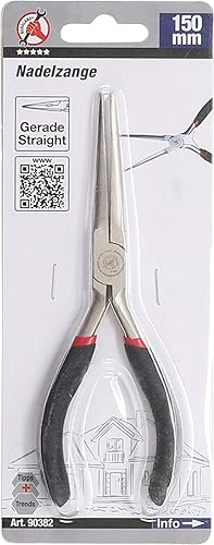 BGS Diy 90382 | Nadelzange | gerade | mit Feder | 150 mm - Cheap-Us