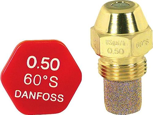 Danfoss Vollkegel-Öldüse Winkel 60 Grad 1,00 USgal/h 3,72 kg/h, 030F6920 - Cheap-Us