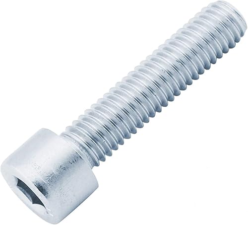 D2D | VPE: 4 Stück - Zylinderschrauben mit Innensechskant - Größe: M5 x 60 mm - DIN 912 verzinkt | Zylinderkopfschrauben - Cheap-Us