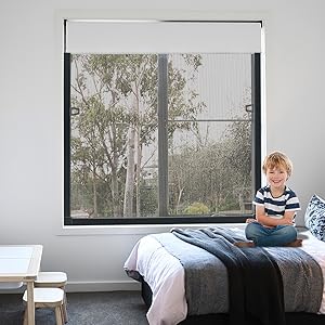 Fliegengitter Fenster mit Rahmen