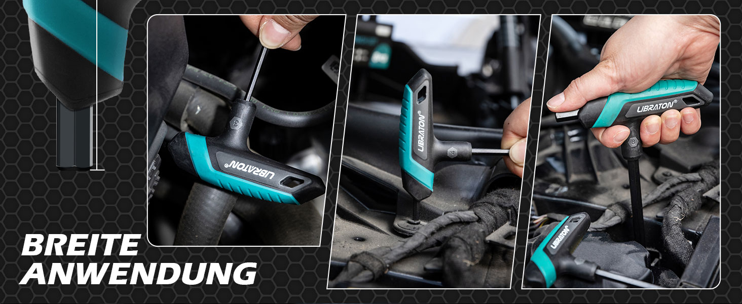 LIBRATON T-Griff Schlüssel-Satz