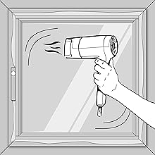 Isolierfolie glätten, Isolation, Wärmedämmung