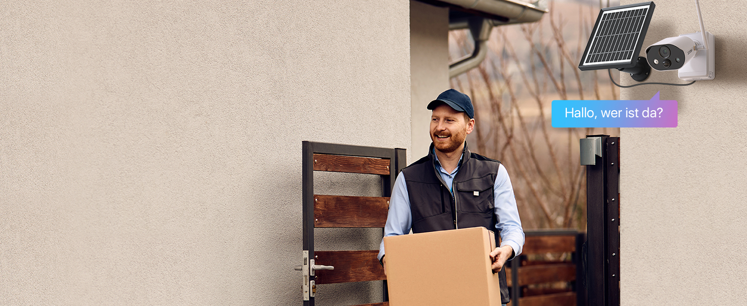 Kamera mit Zwei-Wege-Audio