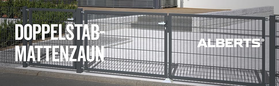 Doppelstabmattenzaun