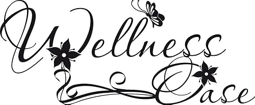 GRAZDesign Wandtattoo Bad Wellnessoase, Wandaufkleber Badezimmer Wand Aufkleber - 97x40cm / 070 schwarz - Cheap-Us