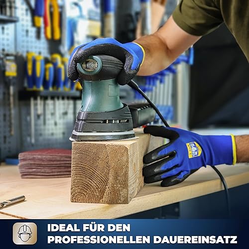 S&R Klett-Schleifpapier Set 105x152 mm (93x93x93 mm) – 60-teilig für Delta- & Dreieckschleifer: Ideal für Holz, Metall, Kunststoff & mehr - Körnung P40 bis P240, 11-Loch, langlebig und effizient - Cheap-Us