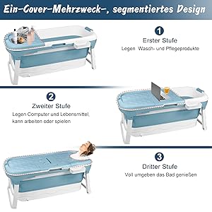 Faltbare Badewanne Erwachsene
