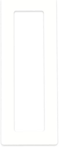 in-outdoorshop Tapetenschutz Tapetenschoner Dekorrahmen Wandschutz Rahmen Blende für Lichtschalter und Steckdose (transparent, 3-fach) - Cheap-Us