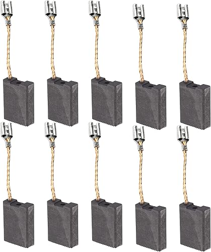 WANGCL 10 Stück Kohlebürsten Motorkohlen Kohlen für 180#20-180 Elektrischer Winkelschleifer 6 x 16 x 22 mm - Cheap-Us