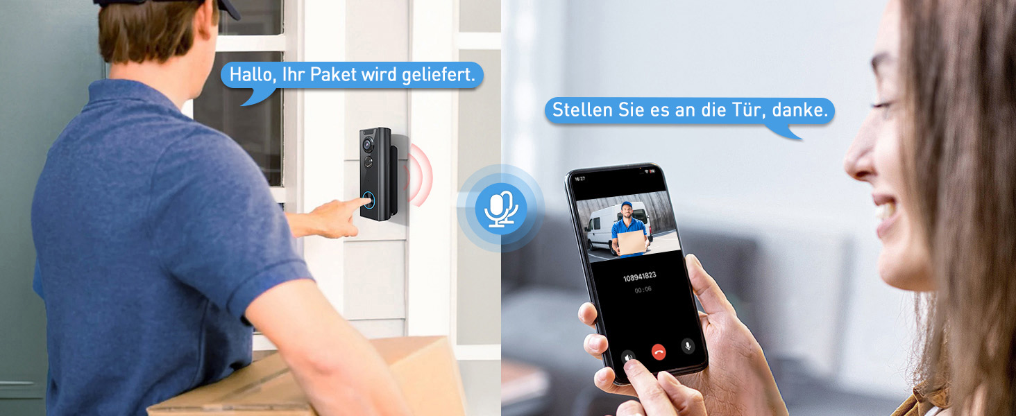 Kabellos Video Türklingel