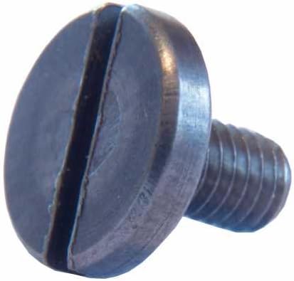 Reidl Flachkopfschrauben mit Schlitz, großer Kopf 3 x 12 mm DIN 921 A1 blank 10 Stück - Cheap-Us