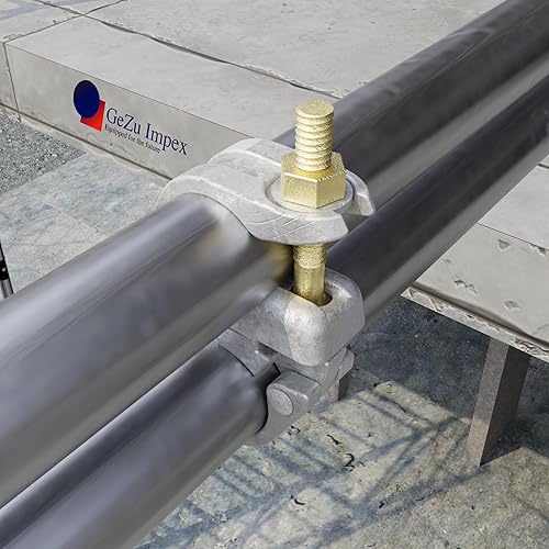 GeZu Impex® Parallelkupplung Distanzkupplung 48 x 48 mm SW 22, Gerüstschelle, Distanzschelle für Gerüstrohre - Cheap-Us