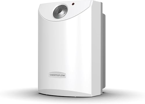Thermoflow UT 10 Untertischspeicher drucklos | Warmwasserboiler 10 l Speichervolumen | Elektro-Warmwasserboiler G 3/8' Anschluss | 35-75 °C | 65 °C in 20 min. - Cheap-Us