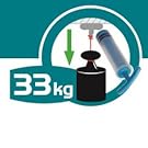 Vacuum-Loc Befestigungssystem verfügt über Europäischen Patentschutz & gewährleistet sicheren Halt. 