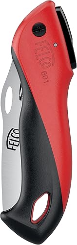 FELCO 601 Baumsäge (klappbare Säge, Klingenlänge 12 cm, mit ziehendem Schnitt, Holzsäge, für Weinbau / Baumpflege, Schnitt-ø 50 mm) - Cheap-Us