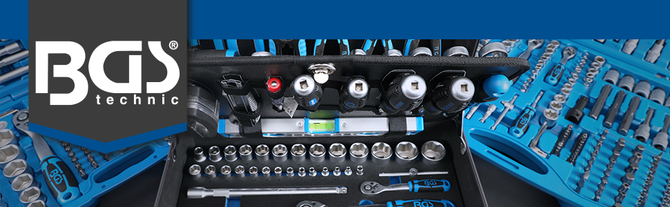 Steckschlüssel-Sätze und Werkzeugkoffer