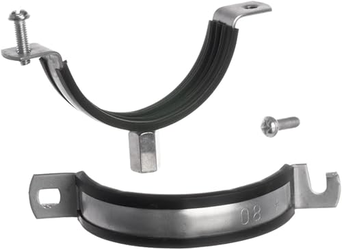 Ø 100mm Rohrschelle Wickelfalzrohr Dichtung Gummidichtung Halterung Halter Rohr Lüfter - Cheap-Us