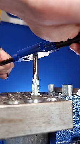 GSR Profi Gewindebohrer Satz | Rohrgewindeschneider Set 2-teilig | Gewindeschneider Zoll HSS BSP G 3/8' | Gewindebohrer 3/8 Zoll - Cheap-Us