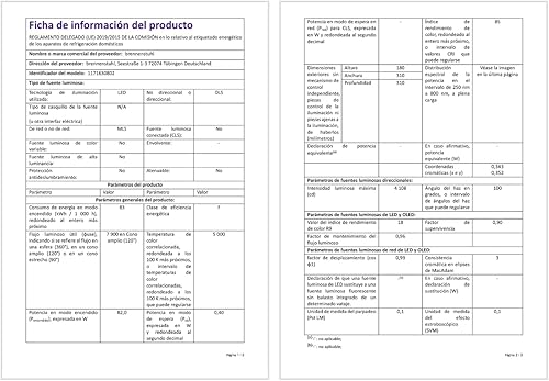 Brennenstuhl Professional LED Hybrid Baustrahler BS 8050 MH (Kompatibel zum Bosch Professional 18V Akku System, Akku- und Netzbetrieb, 80W, 5m, 7900lm, dimmbar, ohne Akku, Engineered in Germany) - Cheap-Us