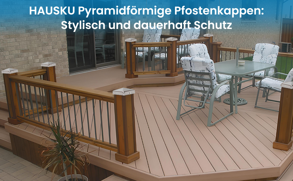 pfostenkappen 9x9, pfostenkappe, zaunpfosten kappen, pfostenkappe 9x9 edelstahl