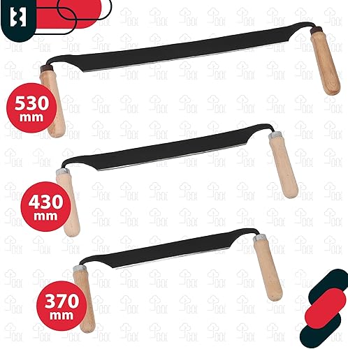 KOTARBAU® Zugmesser für Holz geschmiedet 280 mm Baumschäler Ziehmesser für Holz Rindenschäler Wagnermesser - Cheap-Us