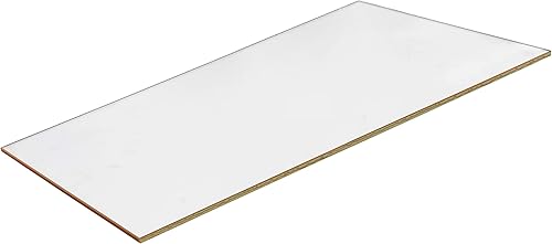 Kaminglas 31.0 x 24.0 cm Hitzebeständige Kaminscheibe 800°C Glaskeramik Feuerfestes Glas Kaminglas auf Maß Hitzeschutzglas Kamin - Cheap-Us