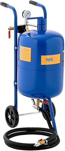 MSW MSW-MS40A Sandstrahlgerät Sandstrahler Strahlgerät mobil 40 l - 8,6 bar - Cheap-Us